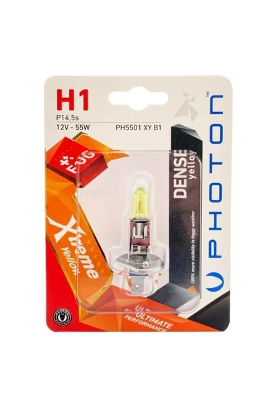 Photon H1 Xtreme Yellow Limon Sarısı Far Ampülü ürün görseli 1