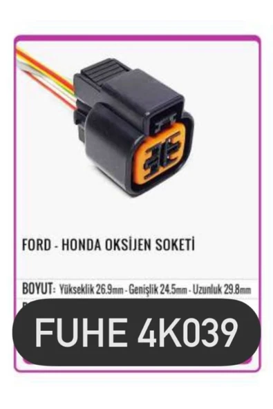 fuhe Fhe 4k039 Ford-honda Oksijen Soket ürün görseli 1