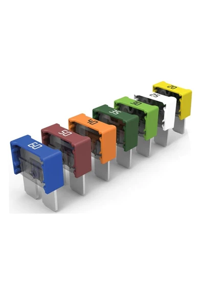 MTA MAXICOMPACT BIÇAK SİGORTA MAVİ 60 A (16*20 MM) - Resim 2