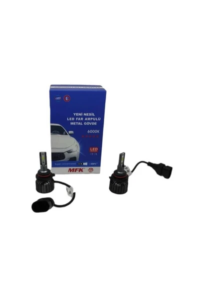 Mfk 8v-48v Hb4 9006 Csp Led Xenon Far Ampul Seti 6000k 10000 Lümen ürün görseli 1