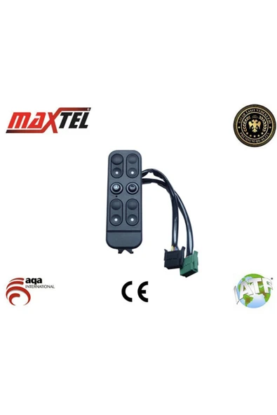 Maxtel Cam Anahtarı Vectra A <94 On Sol Dortlu -18207600 Uyumlu ürün görseli 1