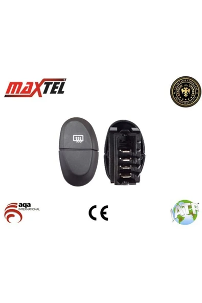 Maxtel Cam Rezıstans Anahtarı Megane I An0580 12103 16404243 ürün görseli 1
