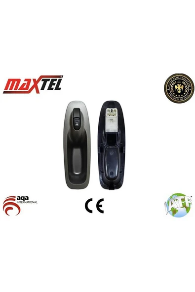Maxtel Cam Anahtarı Hyundai Accent 2000>on Sağ (beyaz Soket Kasalı) -18203004 ürün görseli 1