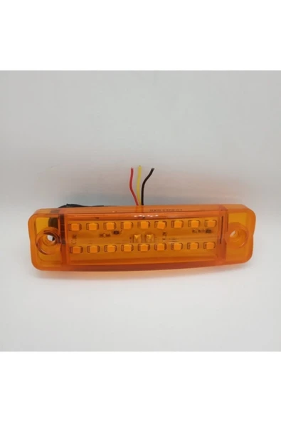 T.A.S. 18 Ledli Parmak Led Lamba Sarı 24v (2 Adet) ürün görseli 1