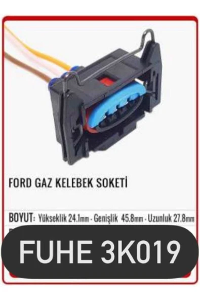 fuhe Fhe 3k019 Ford Gaz Kelebek Soketi ürün görseli 1