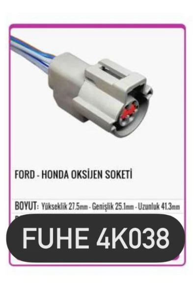 fuhe Fhe 4k038 Ford-honda Oksijen Soket ürün görseli 1