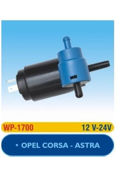 ema Astra F Hb Corsa B Su Fıskiye Motoru Çift Çıkış-12v Wp1700 Oem No: 1450175 ürün görseli 1