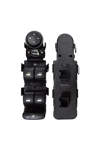 Maxtel Cam Kaldırma Anahtarı Peugeot 308-cıtroen C 4 Ön Sol Çift Soketli 6+3 Fişli Kasasız25371- An620 -an2 ürün görseli 1