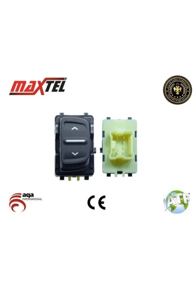Maxtel CAM AÇMA DÜĞMESİ LOGAN II (12-) SANDERO II (12-) / LOGAN I (KS/FS) MCV (07-12) SANDERO II (B8) (12-1 ürün görseli 1