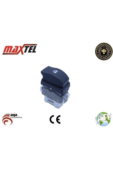 Maxtel Özlina Cam Kaldirma Anahtari Renault Megane Ii Arka 6 Fisli 8200315024 ürün görseli 1