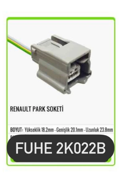 fuhe Fhe 2k022b Renault Park - Şarj Soketi ürün görseli 1