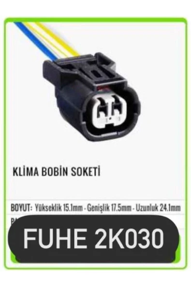 fuhe Fhe 2k030 Klima Bobin Soketi ürün görseli 1