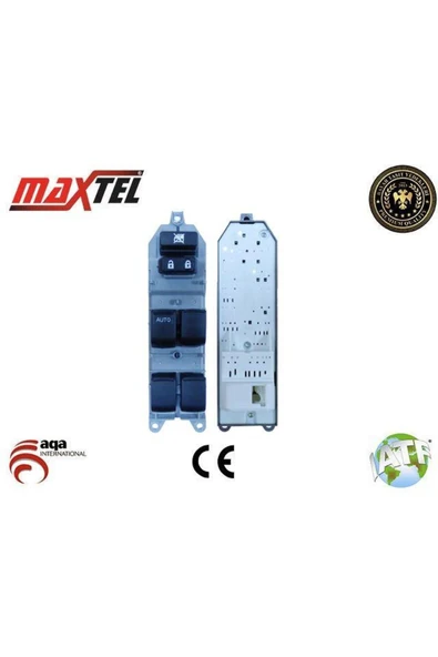 Maxtel Cam Kaldırma Anahtarı Toyota Corolla 06-12-aurıs-yarıs-rav4-camry Sol 15 Fıslı 82480-06100 -18 ürün görseli 1