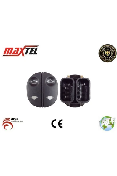 Maxtel Mxt-18202041 Cam Açma Kaldırma Anahtarı Düğmesi Ön Sol... ürün görseli 1