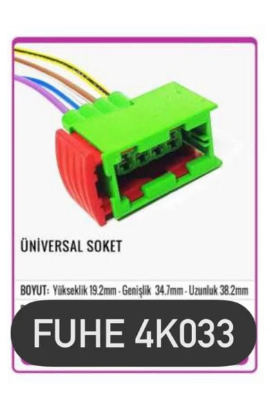 fuhe Fhe 4k033 Üniversal Soket ürün görseli 1