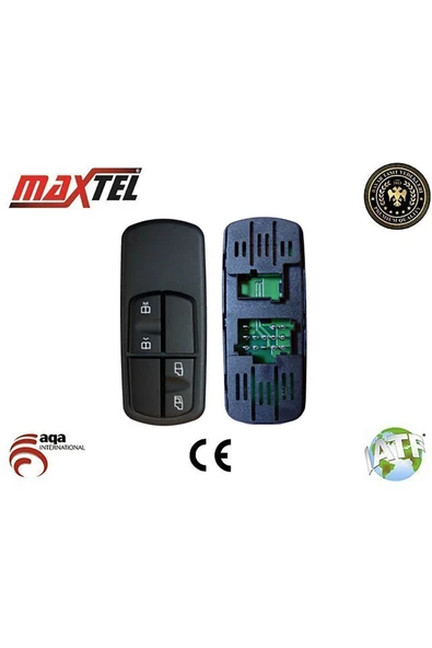 Maxtel Cam Kaldırma Anahtarı Mercedes Axor Sağ 13 Pın 0015452013 -18208103 Uyumlu ürün görseli 1