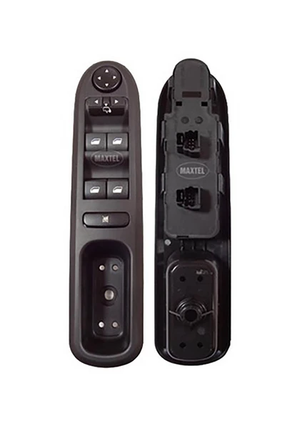 Maxtel Cam Anahtarı Ön Sol Çift Düğmeli 7 Fişli Renault Clıo 4-captur-master 3-symbol -pra700100 ürün görseli 1