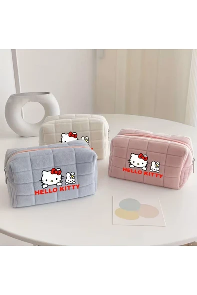 MORESUN Hello Kitty Makyaj Çantası - Resim 4