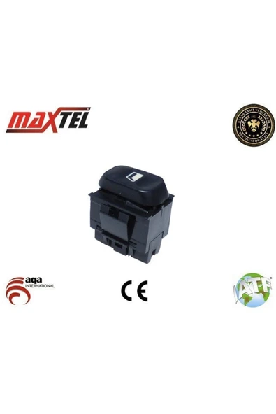 Maxtel Ön Cam Düğmesi Sağ Partner Xsara (5 Fıslı) -18211026 Uyumlu ürün görseli 1