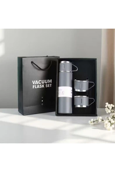 MORESUN Paslanmaz Çelik İzole Bardak Seti, 500Ml - Resim 2