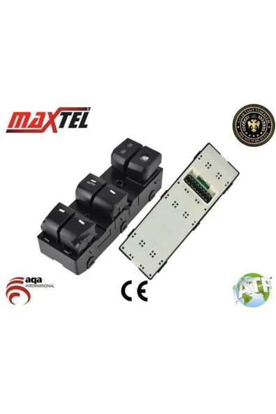 Maxtel Mxt-18203047 Cam Açma Kaldırma Anahtarı Düğmesi Sol Hy... ürün görseli 1