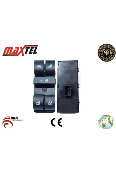 TayFa Otomopa -CAM AÇMA DÜĞMESİ ÖN SOL LINEA (323) (07-) 8 FİŞLİ KASASIZ- Üretici Kodu:MAXTEL-18205332 Malze... ürün görseli 1