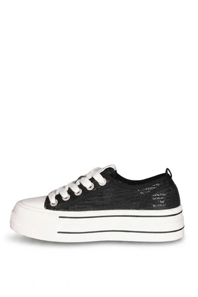 Solly Ewoll 2014 Siyah Sneaker - Resim 4