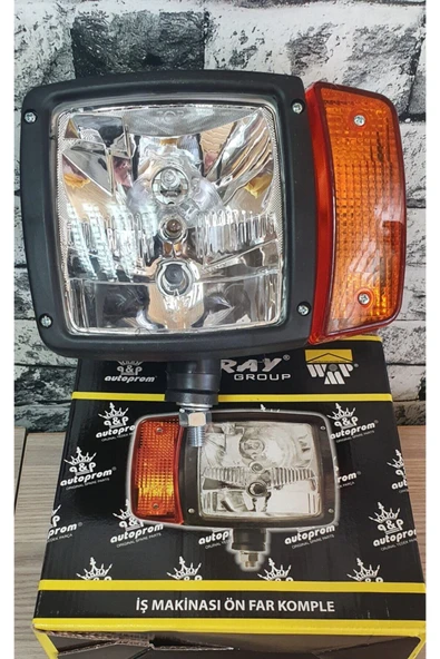 ÇERAY Ön Far Komple Volvo Jcb Cat Is Makınası Ym ürün görseli 1