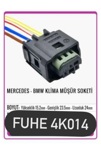 fuhe Fhe 4k014 Mercedes - Bmv Klima Müşür Soketi ürün görseli 1