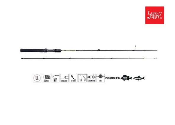 LJ BASARA FAKTOR 36T 183CM 0.3-2,5GR 2P LRF KAMIŞI ürün görseli 1