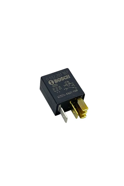 Bosch 12V RÖLE 5 UÇLU 20 A MİKRO (ÇİFT PLATİN) (DİRENÇLİ) (30-85-86-87-87a) ürün görseli 1