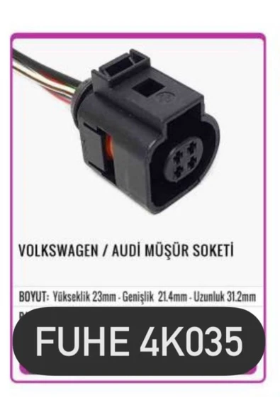 fuhe Fhe 4k035 Volkswagen / Audi Müşür Soketi ürün görseli 1