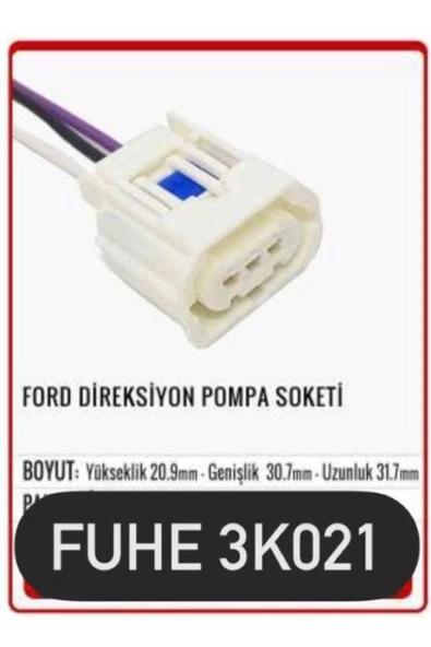 fuhe Fhe 3k021 Ford Direksiyon Pompa Soketi ürün görseli 1