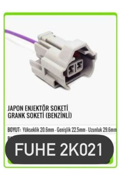 fuhe Fhe 2k021 Japon Enjektör Soketi Grank Soketi (benzinli) ürün görseli 1