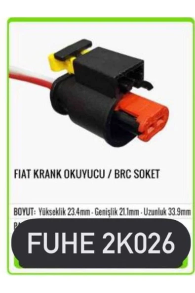 fuhe Fhe 2k026 Fıat Krank Okuyucu / Brc Soket ürün görseli 1