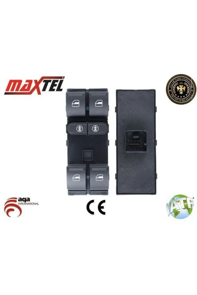 Maxtel Cam Kaldırma Anahtarları Volkswagen Touareg 2002-2010 Dörtlü Sol 7l6959857e -18206033 ürün görseli 1