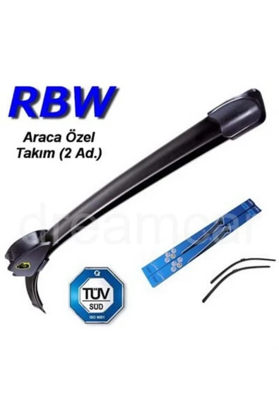 Rbw Peugeot 307 HB 2004-2007 Arası Muz Silecek Tk. 70+65cm ürün görseli 1