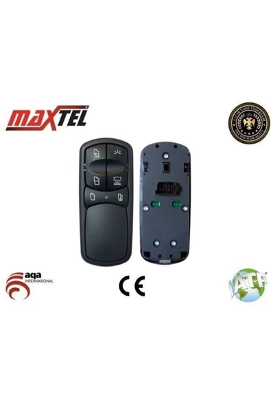 Maxtel 18208197 Cam Acma Ve Ayna Anahtarı Sag Mercedes Actros Ym ürün görseli 1