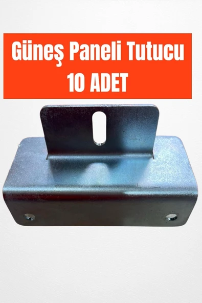 maxcam 10 Adet Güneş Paneli̇ Tutucu - Güneş Paneli Montaj Aparatı - Güneş Paneli Montaj Ayakları ürün görseli 1