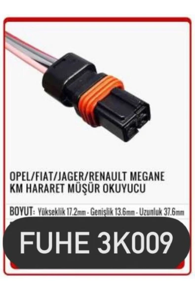 fuhe Fhe 3k009 Opel/fiat/jager/renault Megane Km Hararet Müşür Okuyucu ürün görseli 1