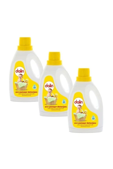 Dalin Sıvı Çamaşır Deterjanı 3x1500ml ürün görseli 1