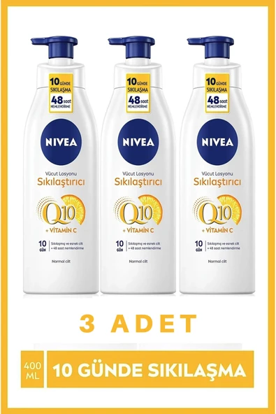 Nivea Q10 Vitamin C Sıkılaştırıcı Vücut Losyonu 400 ML ürün görseli 1
