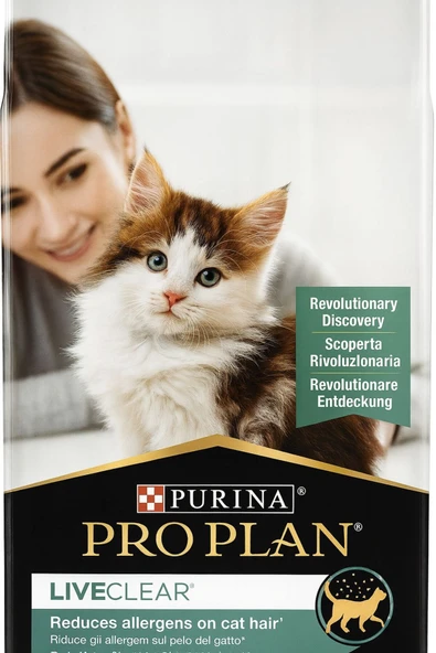 PROPLAN YAVRU KEDİ MAMASI LİVECLEAR HİNDİ 1,4 KG ürün görseli 1