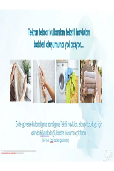 SOFİA EL VE YÜZ HAVLUSU 100 LÜ 12 ADET - Resim 3