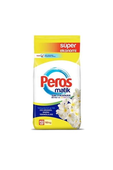 Peros Matik 10 kg  yasemin Çiçeği 1 ADET ürün görseli 1