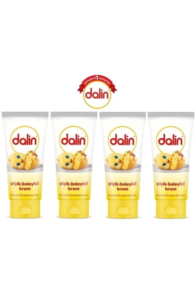 DALİN PİŞİK KREMİ 100 ML 4 ADET ürün görseli 1