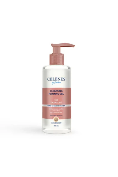 CELENES CLOUDB.KURU HASSAS.YÜZ YIKAMA JELİ 250ML 1 ADET ürün görseli 1