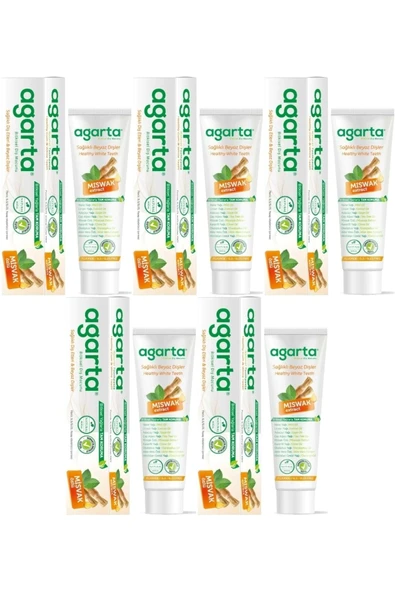 AGARTA BİTKİSEL TAM KORUMA DİŞ MACUNU MİSVAK 100ML ürün görseli 1