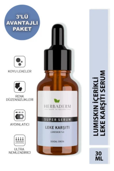 HERBADERM LEKE KARŞITI LUMİSKİN SUPERSERUM 30 ML ürün görseli 1