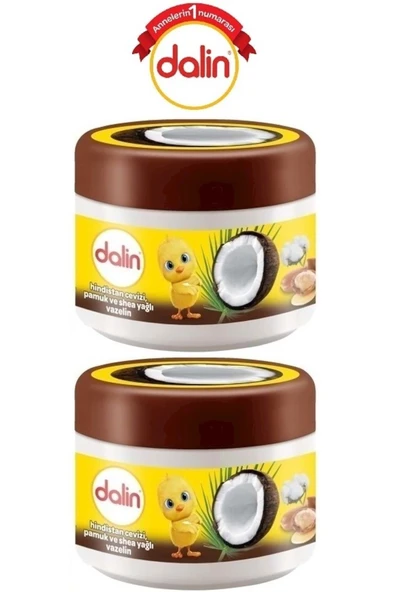DALİN VAZELİN 100 ML HİNDİSTAN CEVİZLİ 2 ADET ürün görseli 1